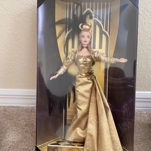 Golden Hollywood Barbie Doll
